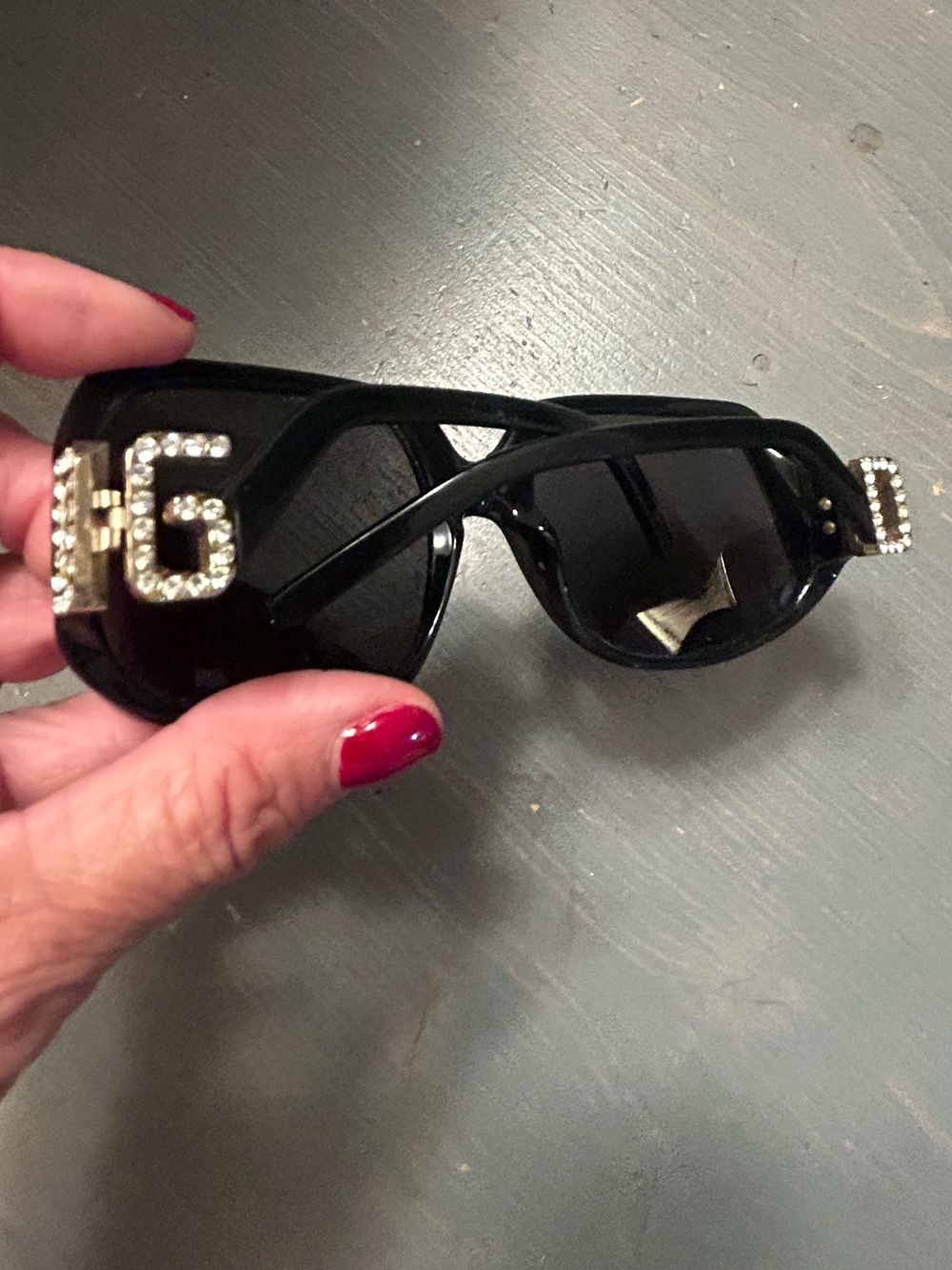 Dolce and Gabanna embellished sunglasses
